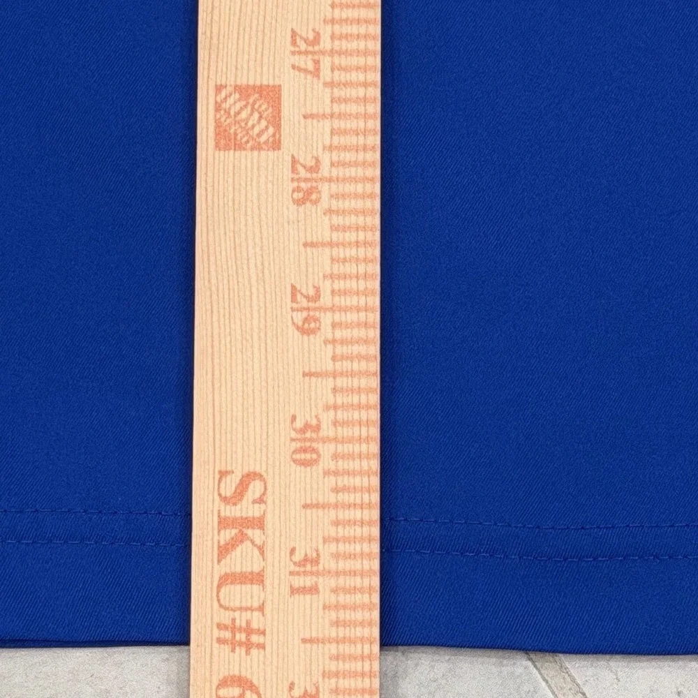 Adidas Climalite 1/4 Zip Pullover Men's XL Blue Short‎ Sleeve Golf Shirt  F Logo